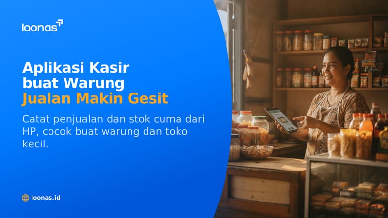 Ilustrasi artikel Aplikasi Kasir untuk Warung dan Toko Kecil: Cara Memilihnya