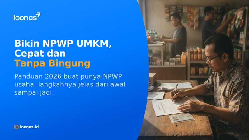 Ilustrasi artikel Cara Membuat NPWP UMKM 2026: Daftar Online & Kenapa Penting