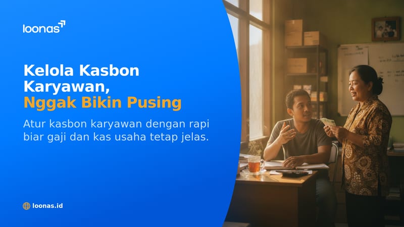 Ilustrasi artikel Cara Mengelola Kasbon Karyawan Biar Tidak Bikin Pusing