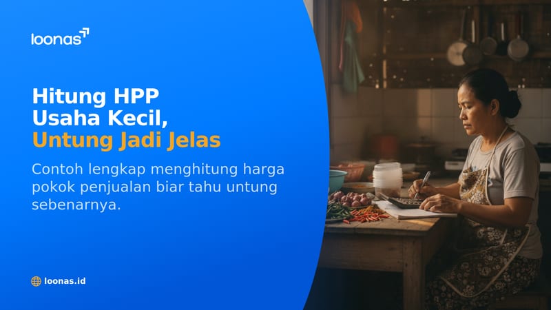 Ilustrasi artikel Cara Menghitung HPP untuk Usaha Kecil (Contoh Lengkap)