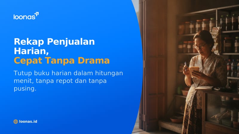 Ilustrasi artikel Cara Rekap Penjualan Harian dengan Cepat (Tanpa Drama)
