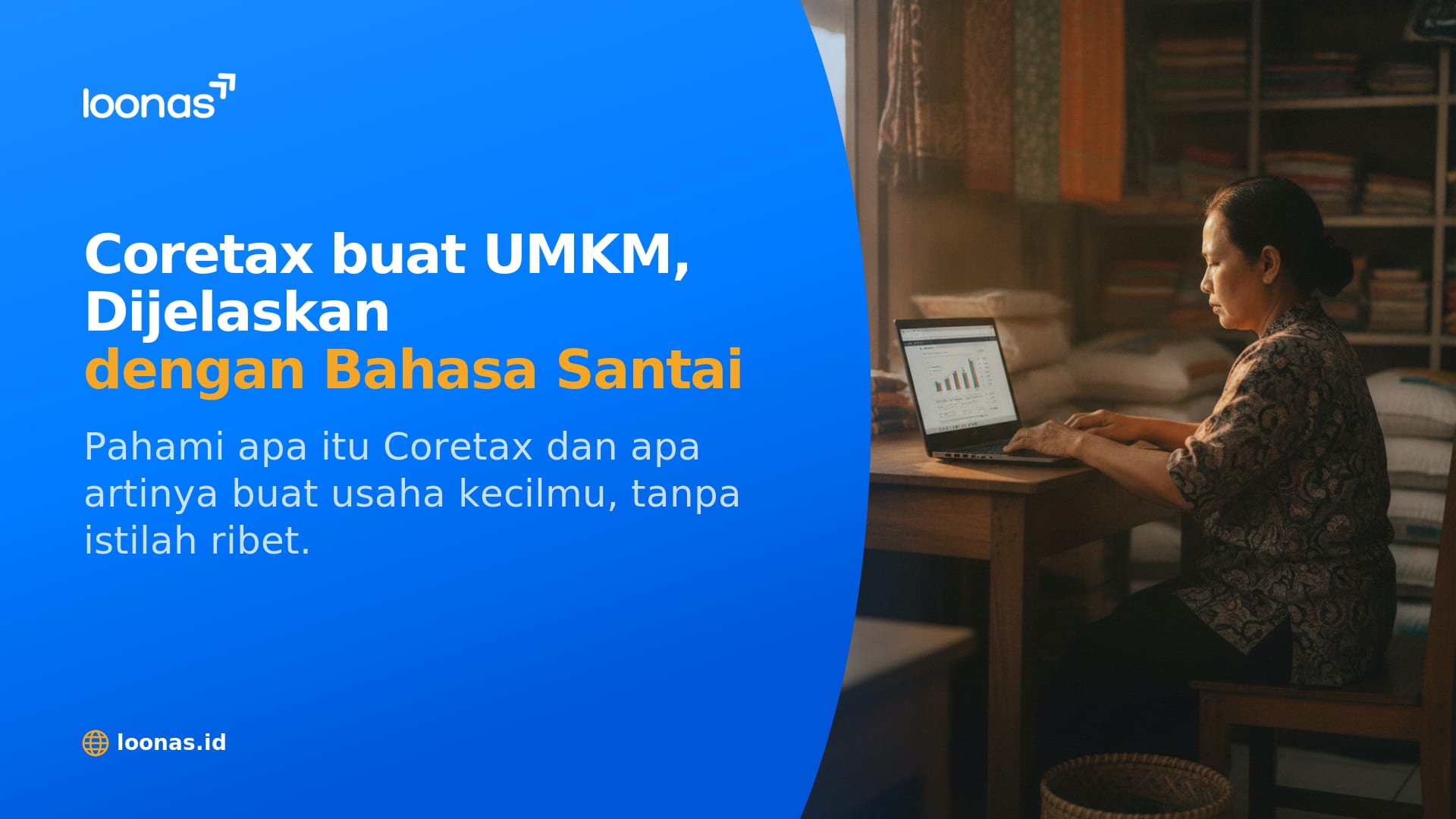 Ilustrasi artikel Coretax untuk UMKM: Yang Perlu Kamu Tahu di 2026