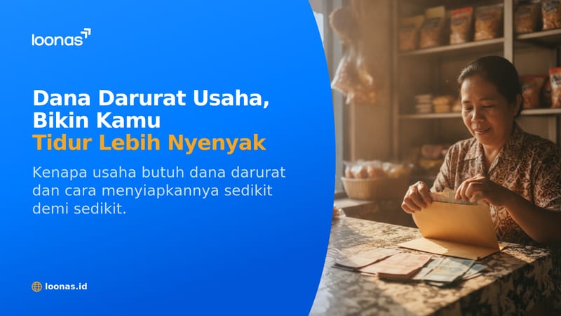 Ilustrasi artikel Dana Darurat Usaha: Kenapa Penting dan Berapa Idealnya