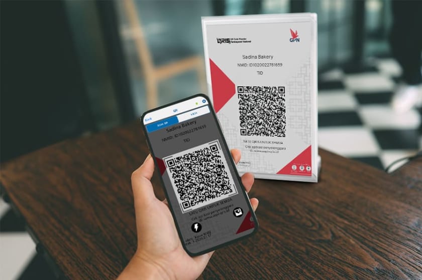 Pembayaran Cash atau QRIS di POS Loonas